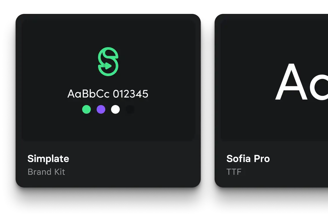 Globally shared assets